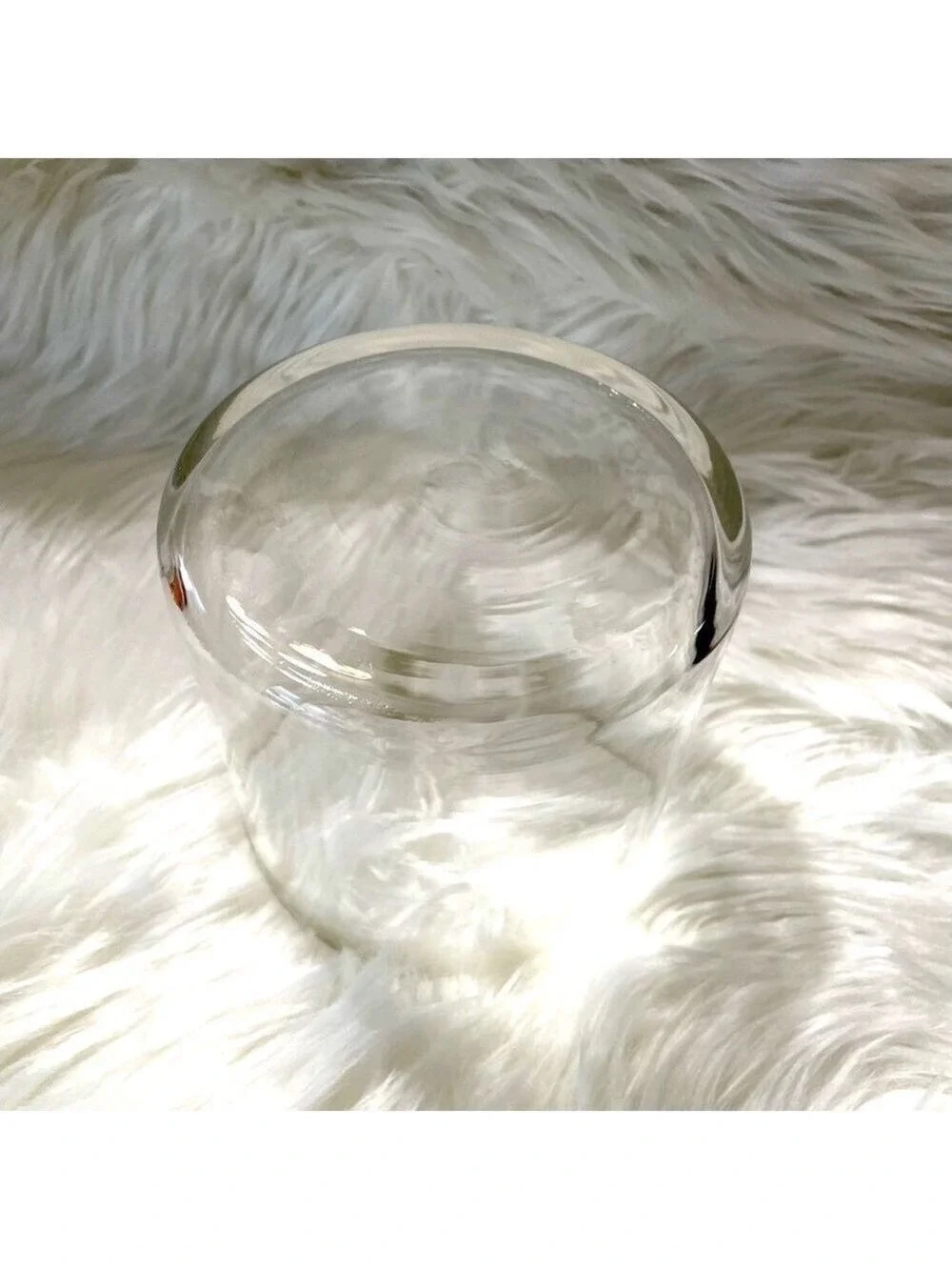 Glass Vase Cylindrical Clear